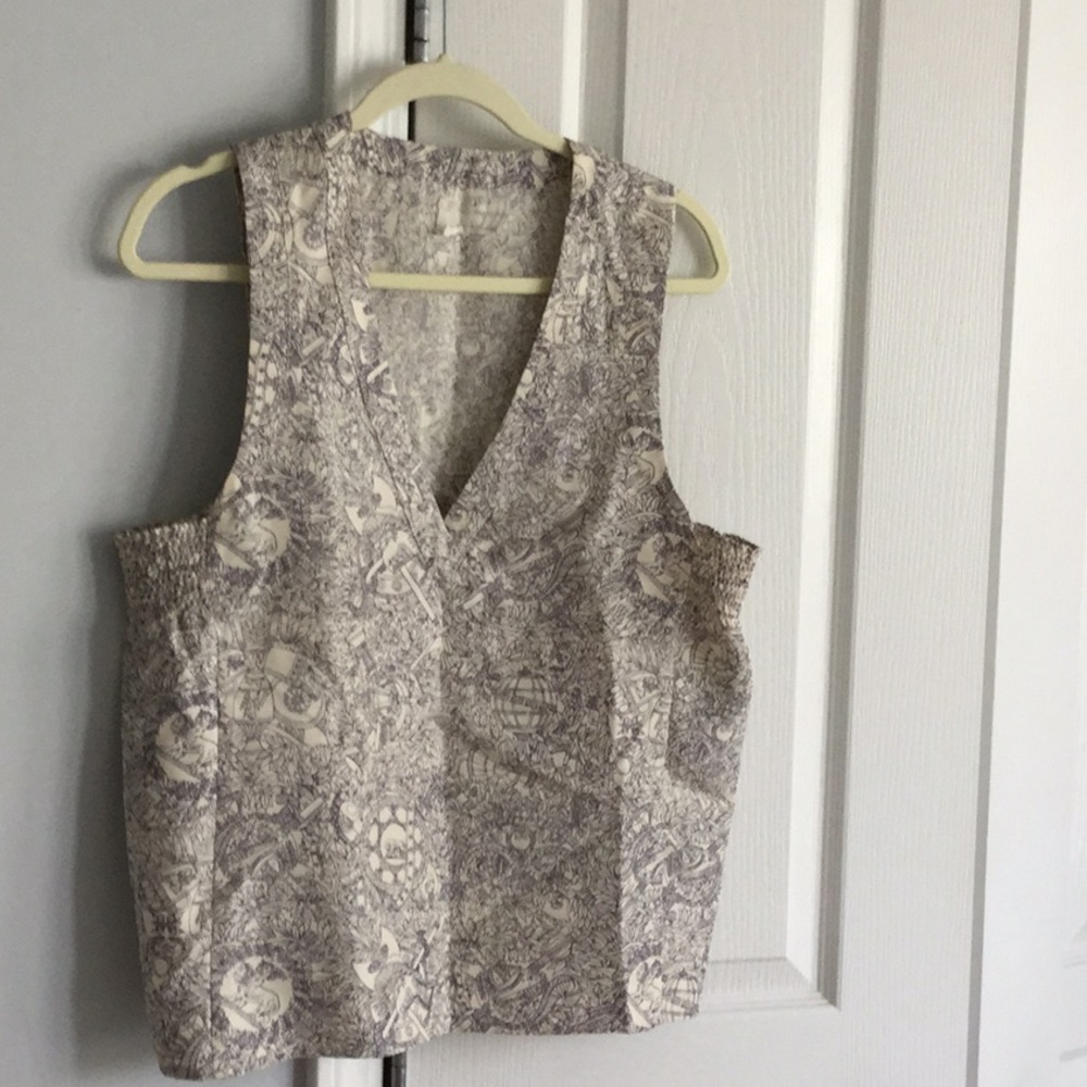 Madewell silk top
